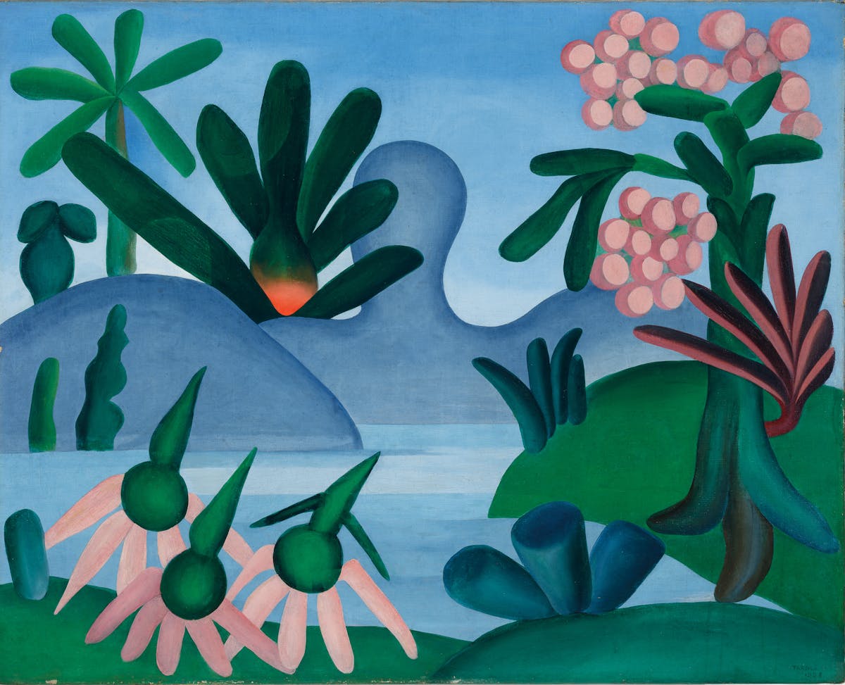 Tarsila do Amaral, O lago, 1928