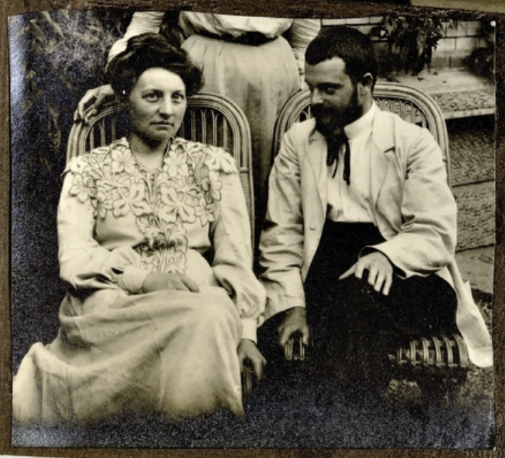 Hochzeitsfoto Lily und Paul Klee 1906