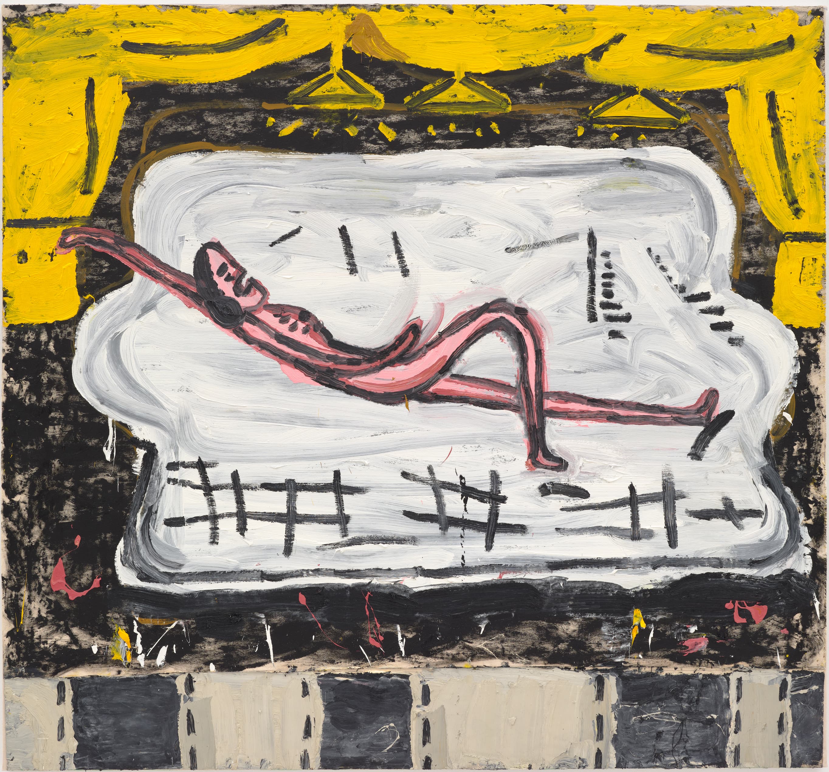 Werk Singing Life Model von Rose Wylie