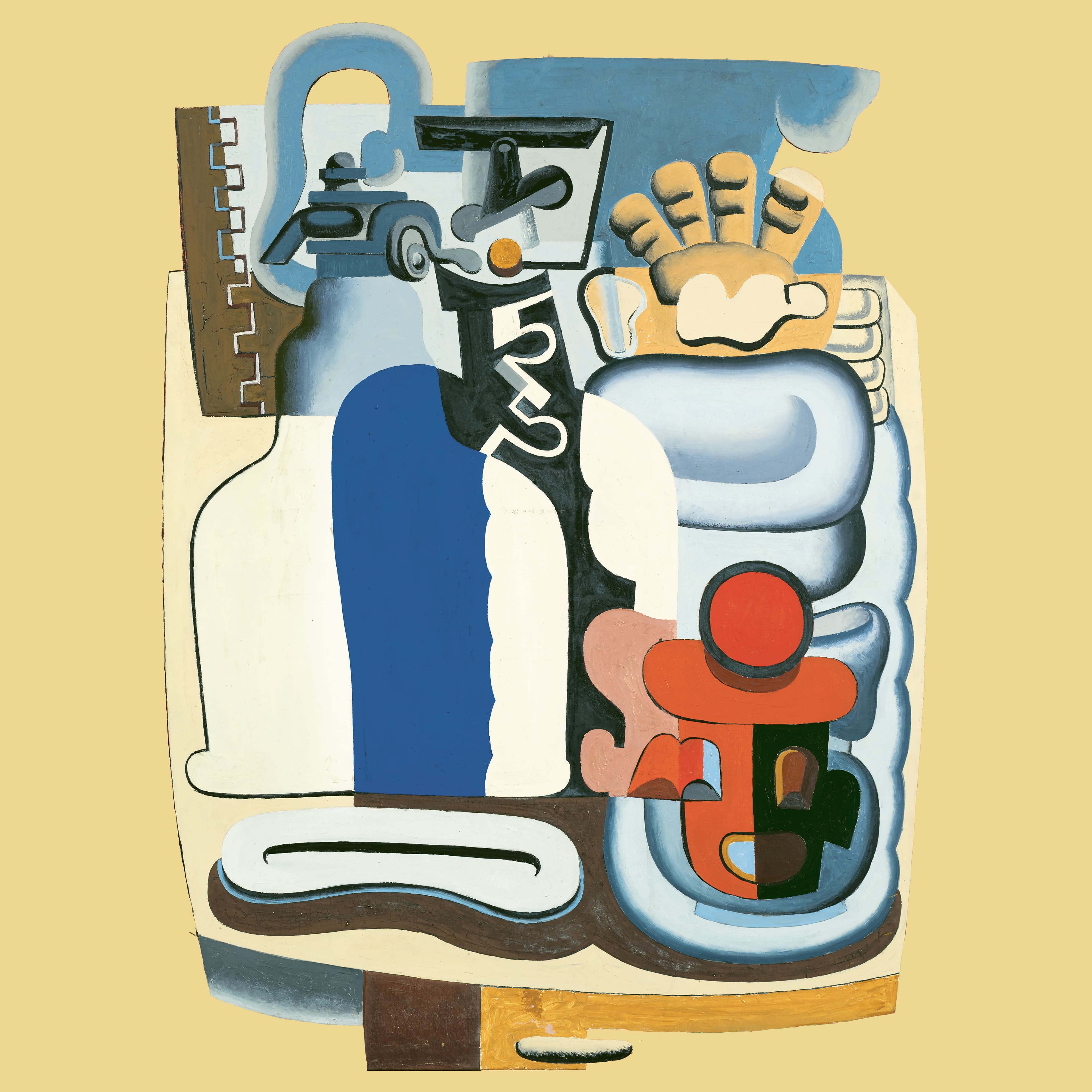 Le Corbusier, Nature morte au siphon (Ausschnitt), 1928