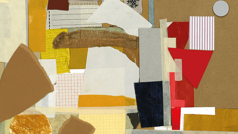 Spatial Collage. Materials unfold